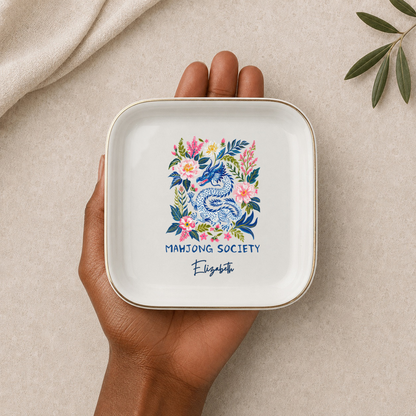 Mahjong Society Jewelry Dish