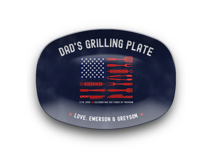 America 250 Edition Dad’s Grilling Plate