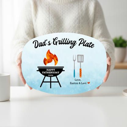 Happy Father's Day Personalized Platter