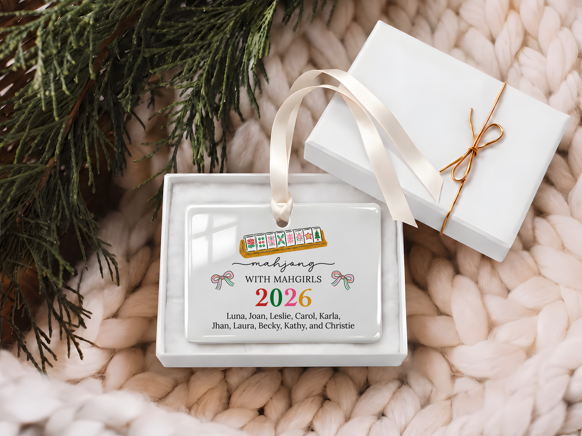2026 Mahjong with Mahgirls Ornament