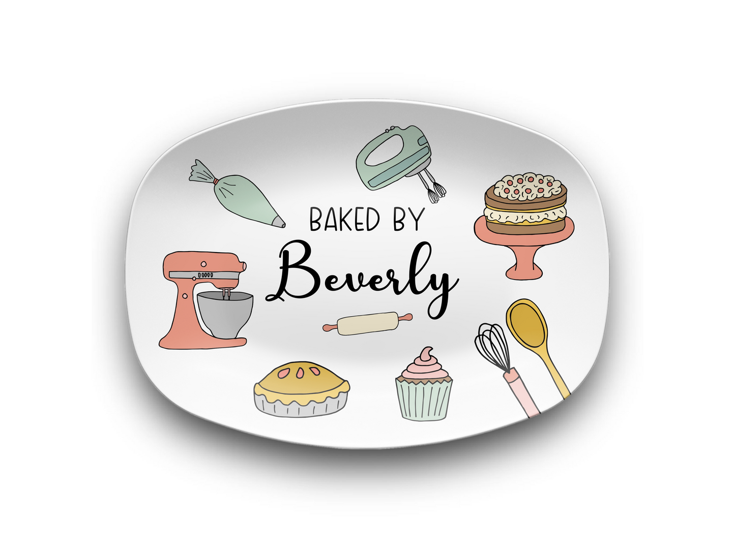 Baking Personalized Platter