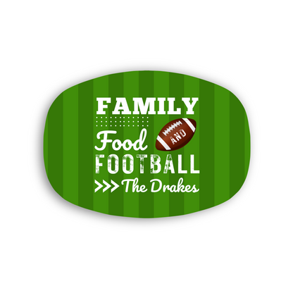 Family Food & Football Platter