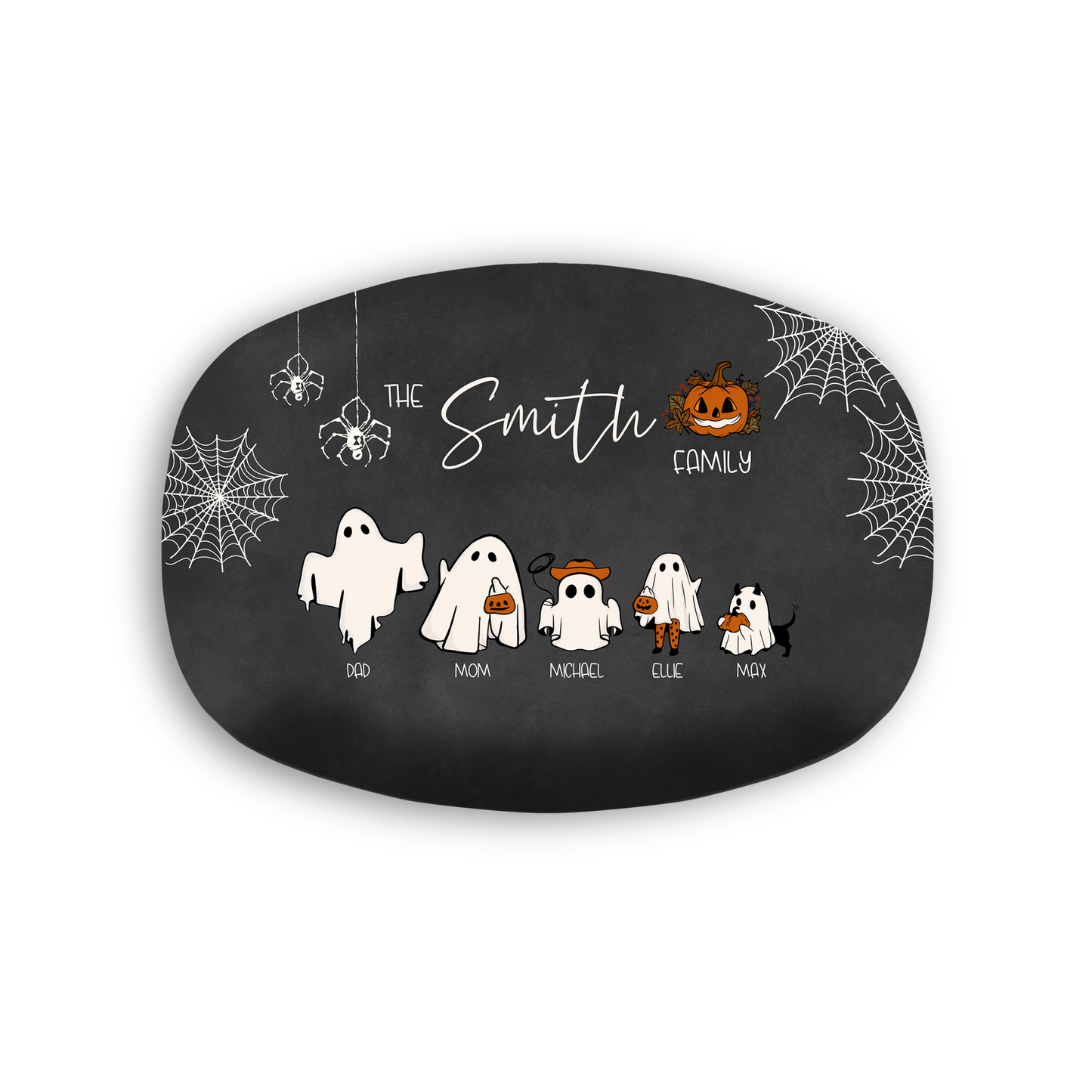 Spooky Ghost Family Platter