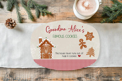 Grandma's Famous Christmas Cookies Platter