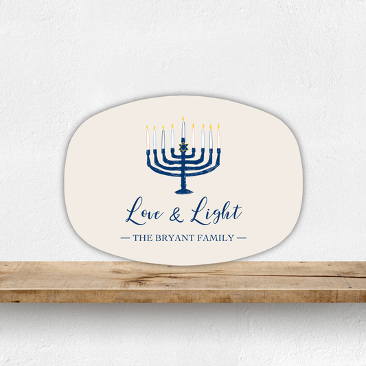 Hanukkah Latke Personalized Tray