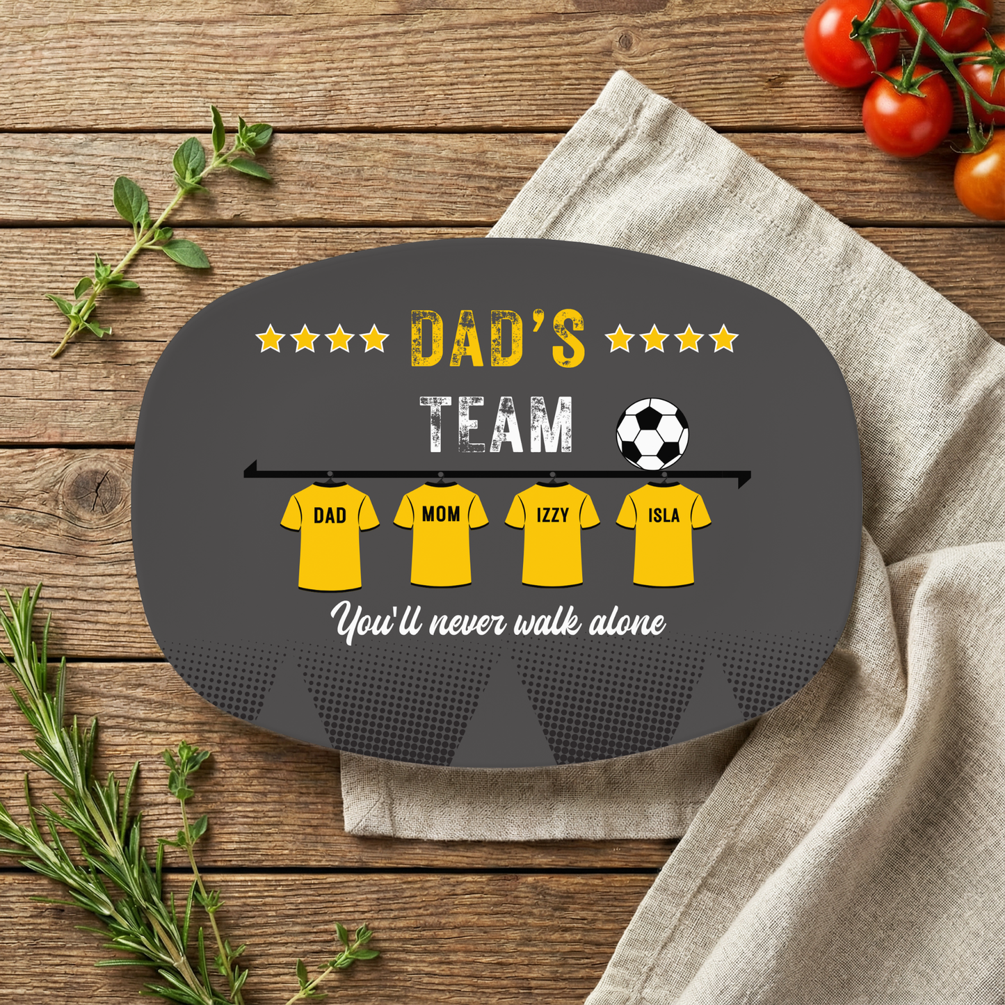 Soccer Dream Team Platter