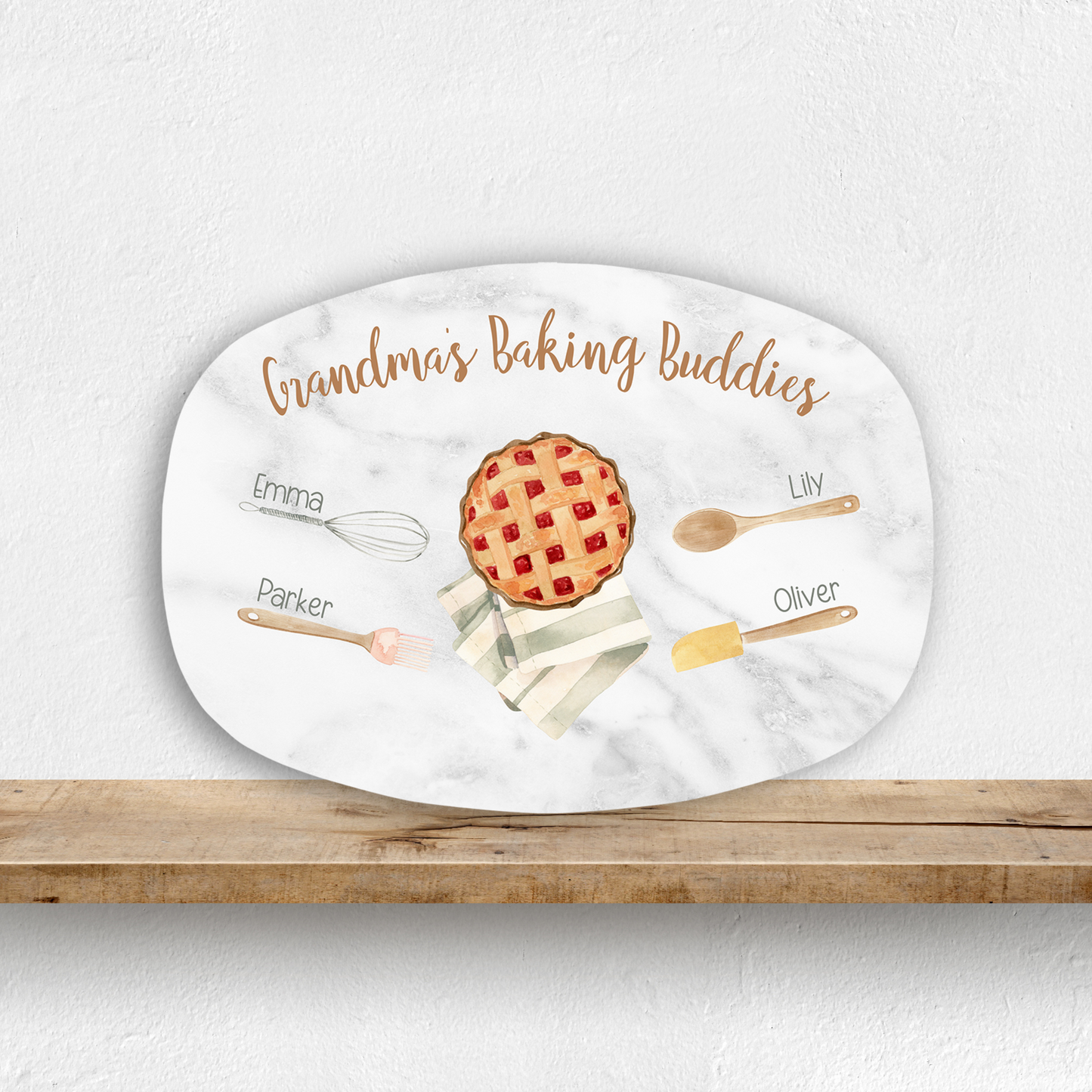 Baking Buddies Personalized Platter