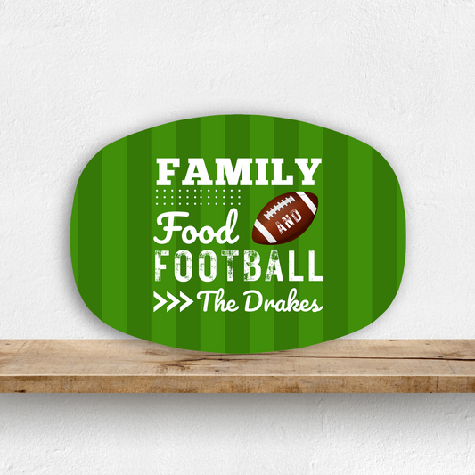 Family Food & Football Platter