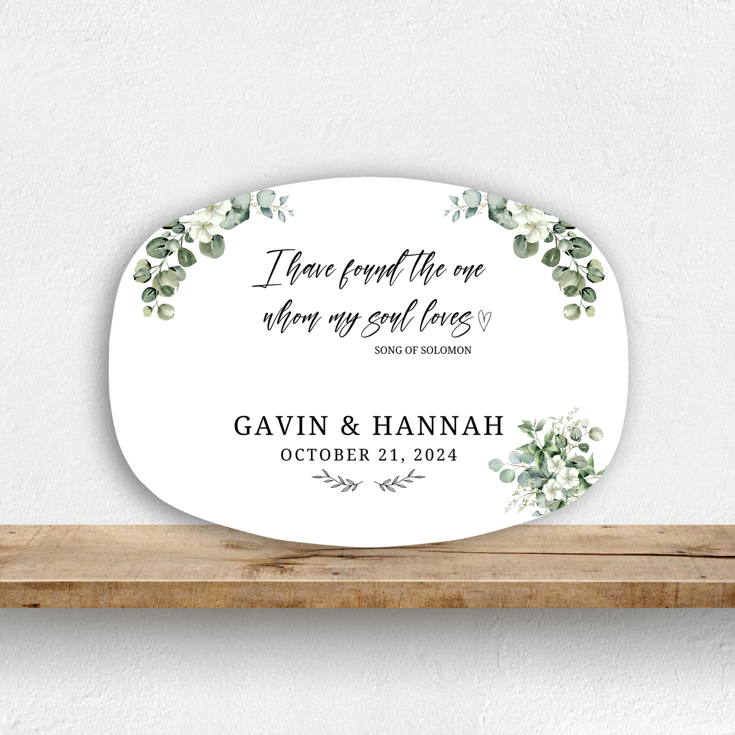 Song of Solomon Wedding Platter