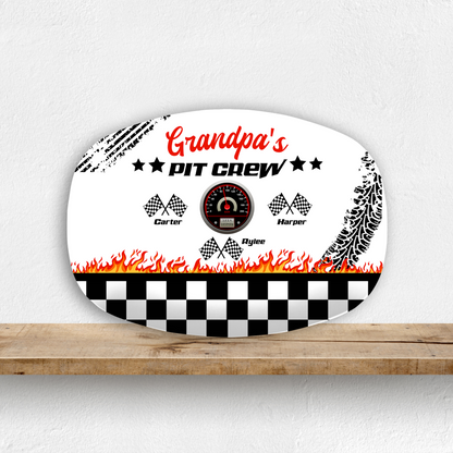 Pit Crew Racing Platter