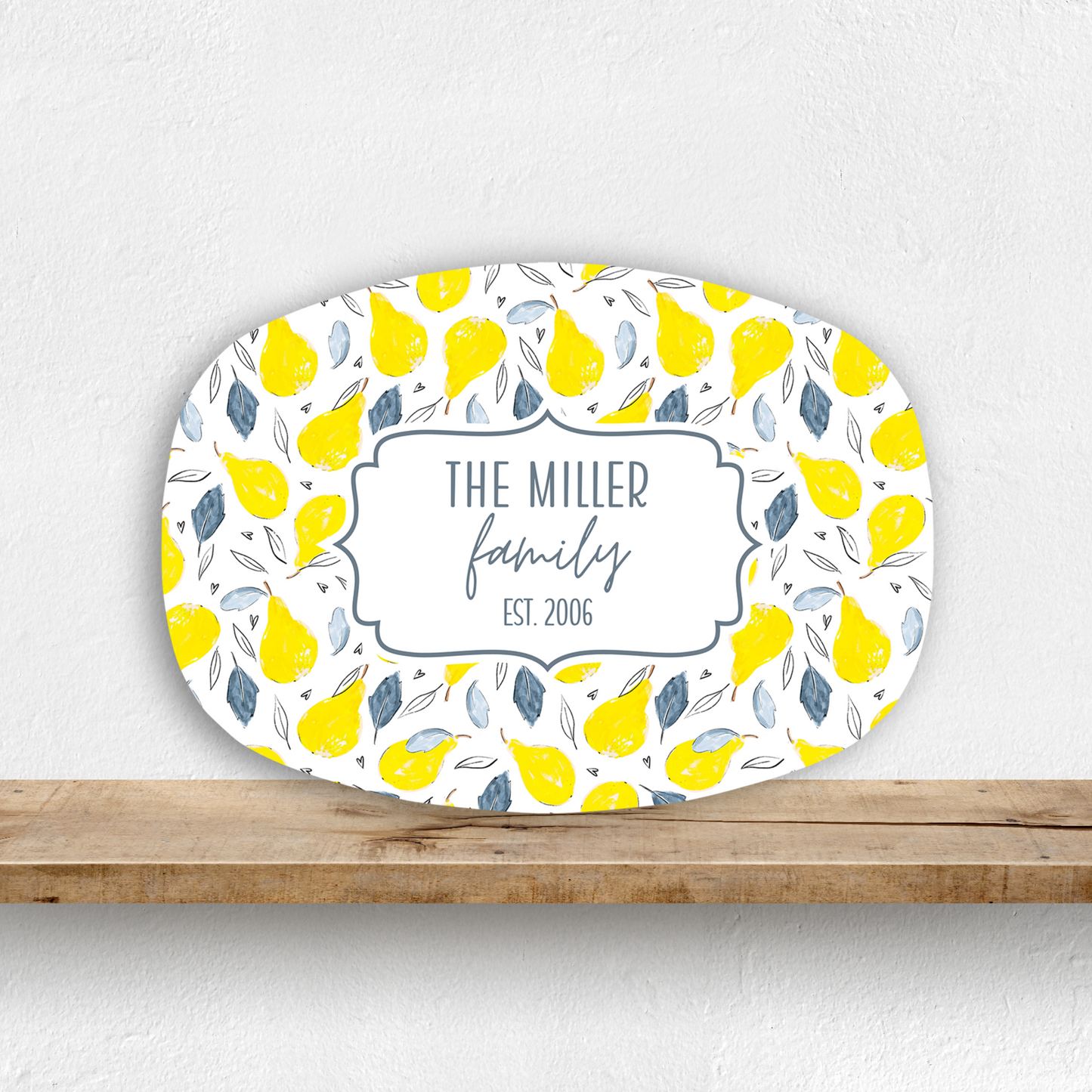 Lemon Squeeze Personalized Platter