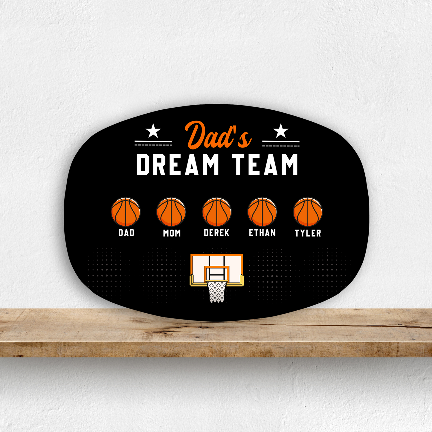 Basketball Dream Team Platter