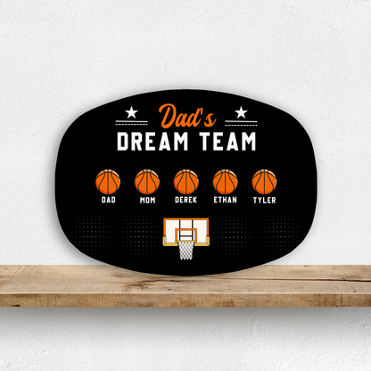 Basketball Dream Team Platter