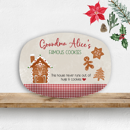 Grandma's Famous Christmas Cookies Platter