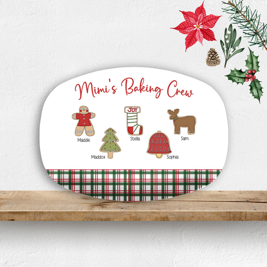 Cookie Baking Crew Platter