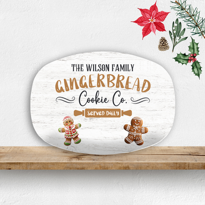 Gingerbread Cookie Company Platter