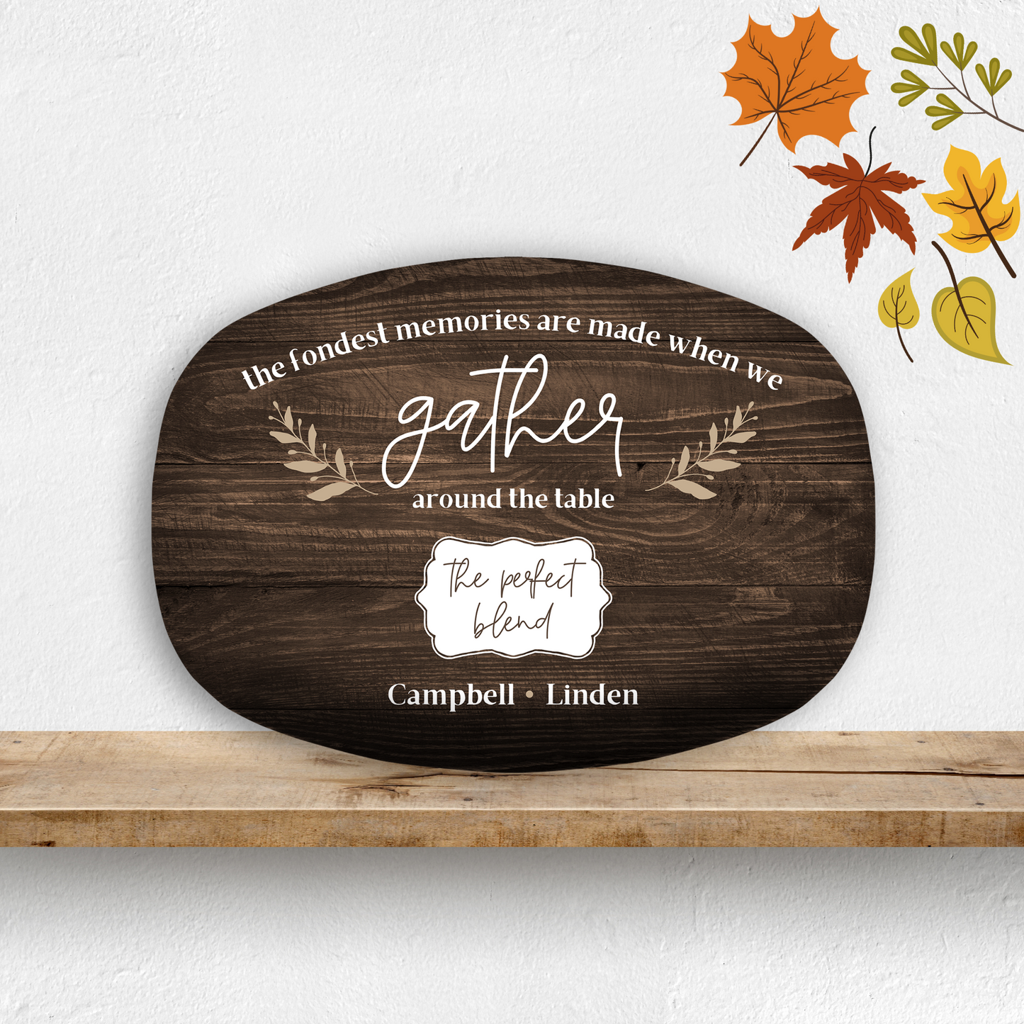 Blended Family Personalized Platter