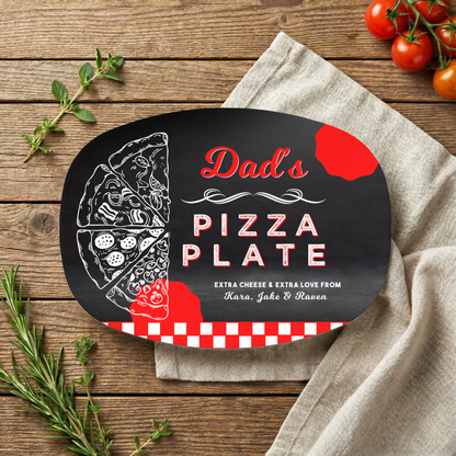 Pizza Personalized Plate