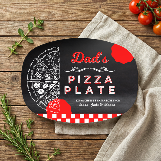 Pizza Personalized Plate