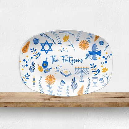Hanukkah Personalized Family Platter