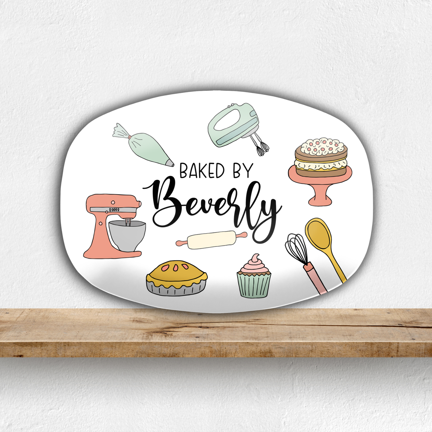 Baking Personalized Platter