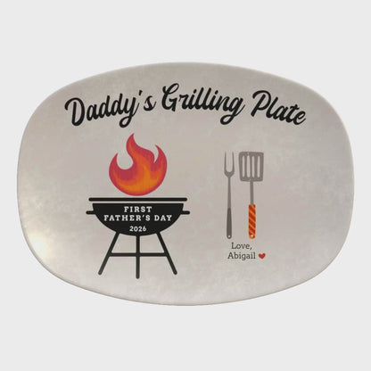 First Father's Day Platter