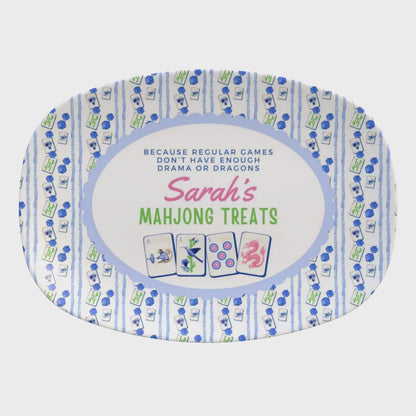 Drama and Dragons Mahjong Platter