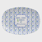 Personalized Bams, Craks & Snacks Mahjong Platter