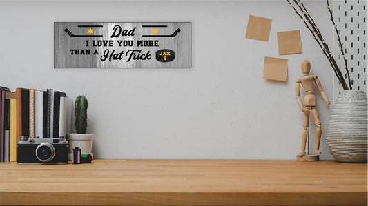 Personalized Hockey Sign