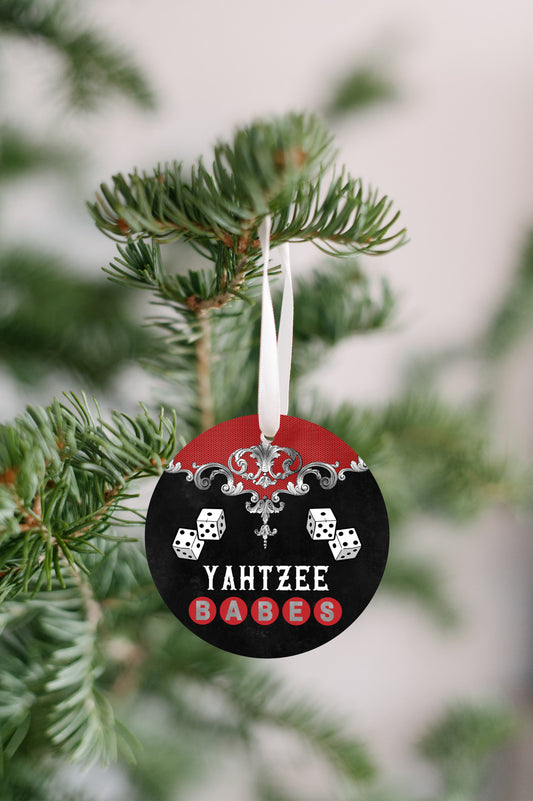 Yahtzee Babes Ornament
