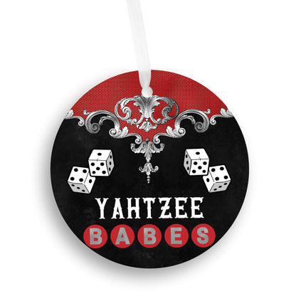 Yahtzee Babes Ornament