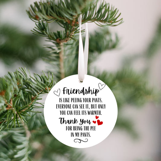 Funny Friendship Ornament