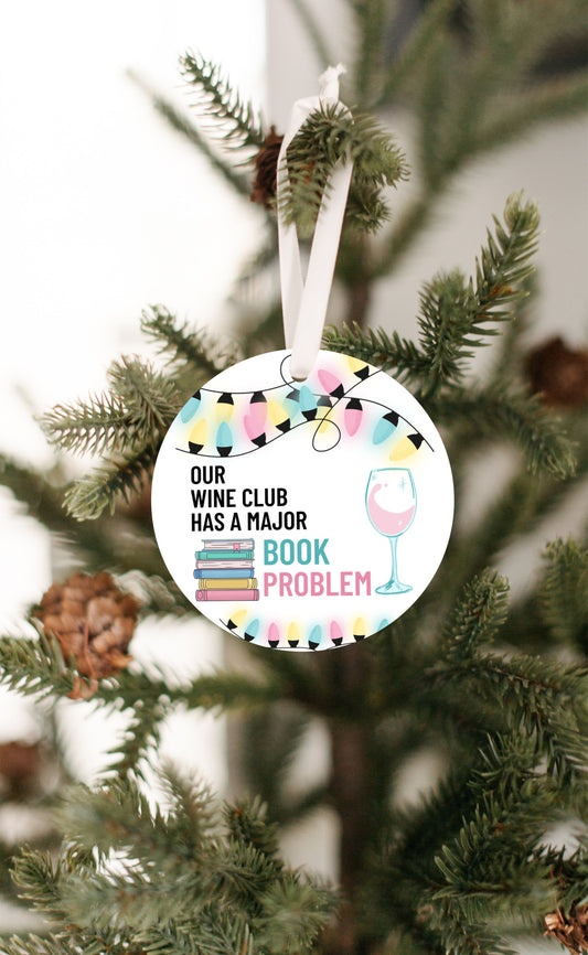 Book Club Pastel Ornament