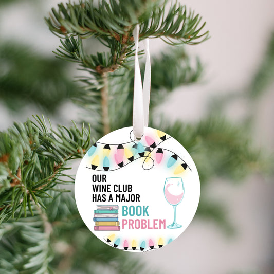 Book Club Pastel Ornament
