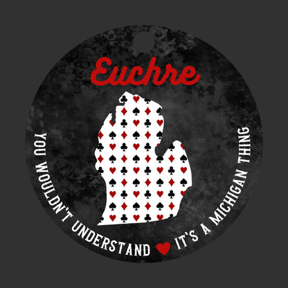 Euchre Michigan Ornament