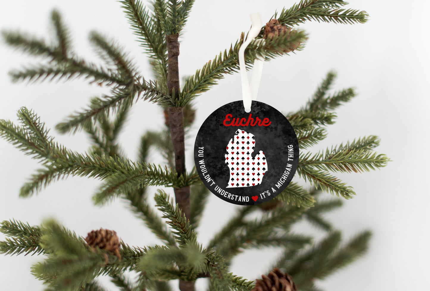 Euchre Michigan Ornament