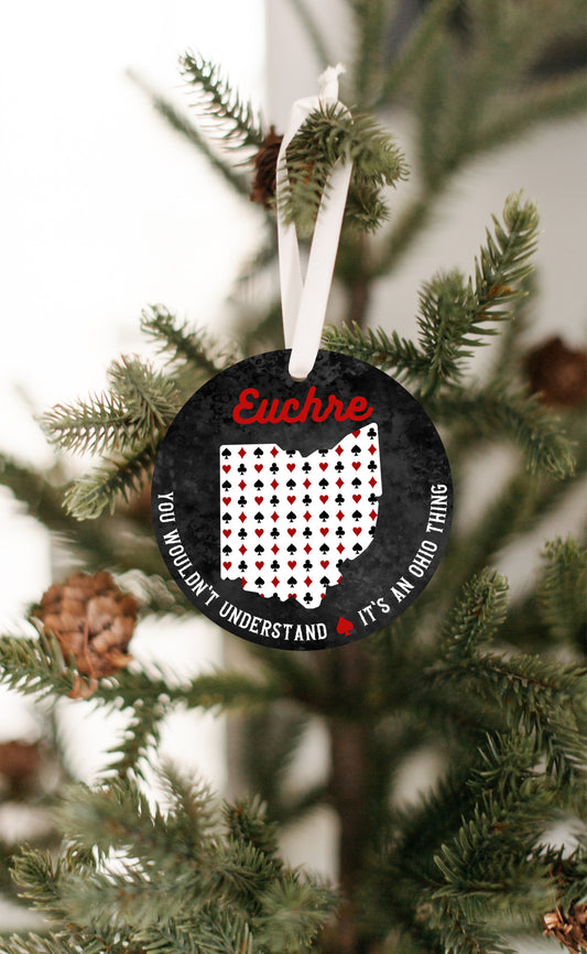 Euchre Ohio Ornament