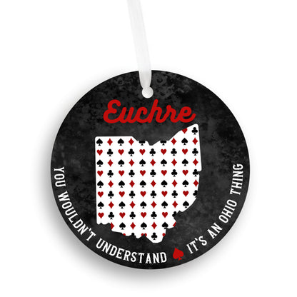 Euchre Ohio Ornament