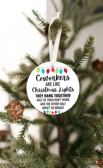 Funny Coworker Ornament