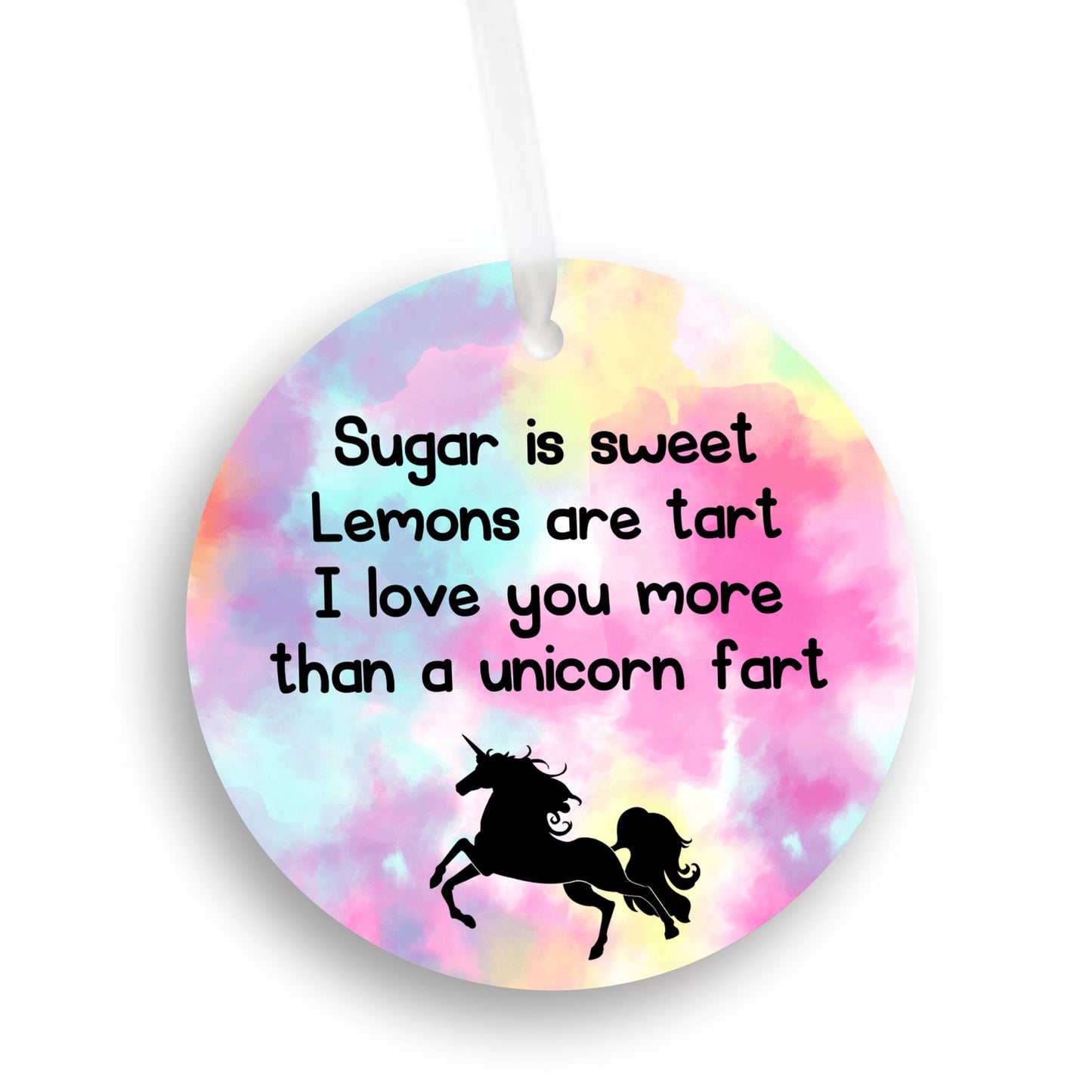 Funny Unicorn Ornament