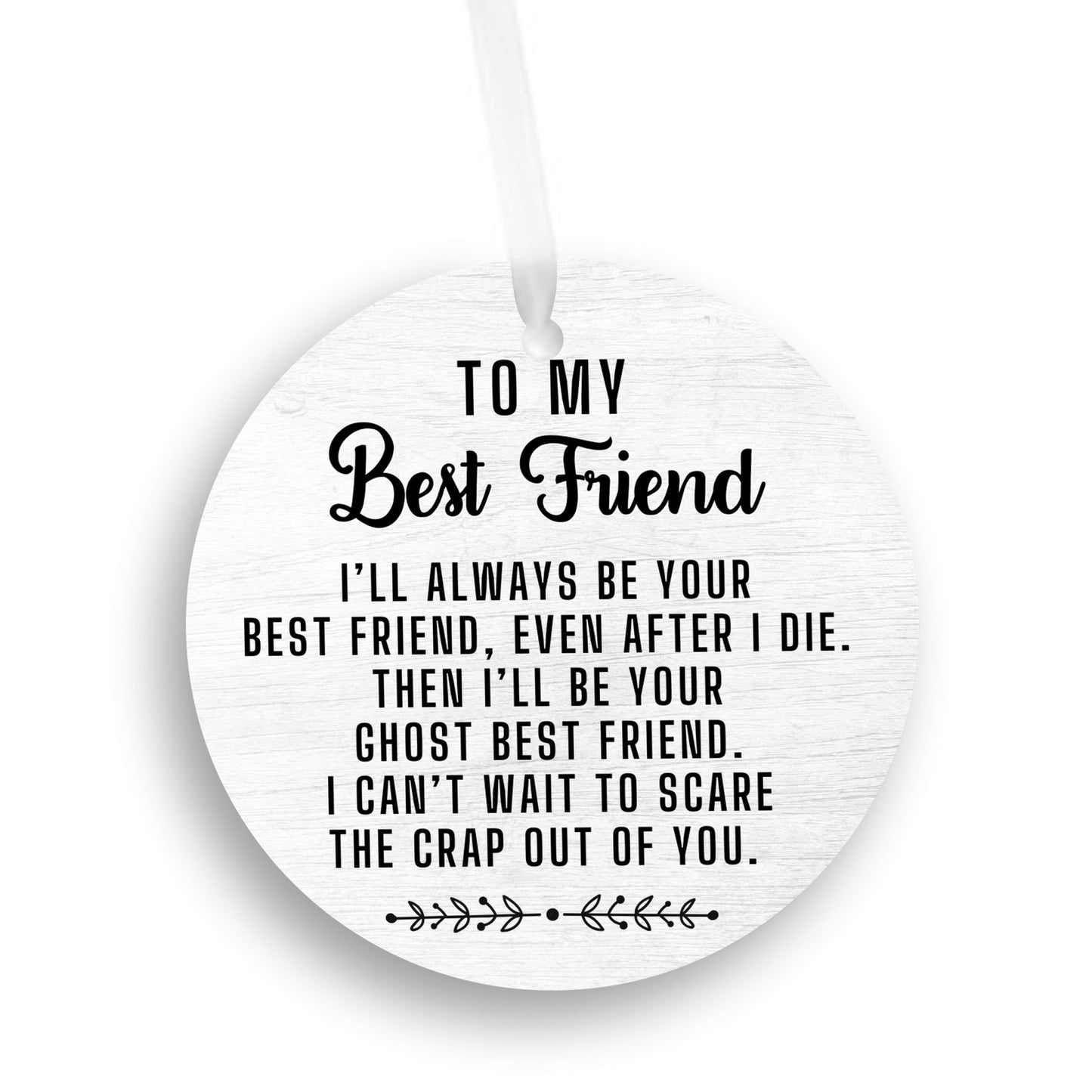 Best Friend Ornament