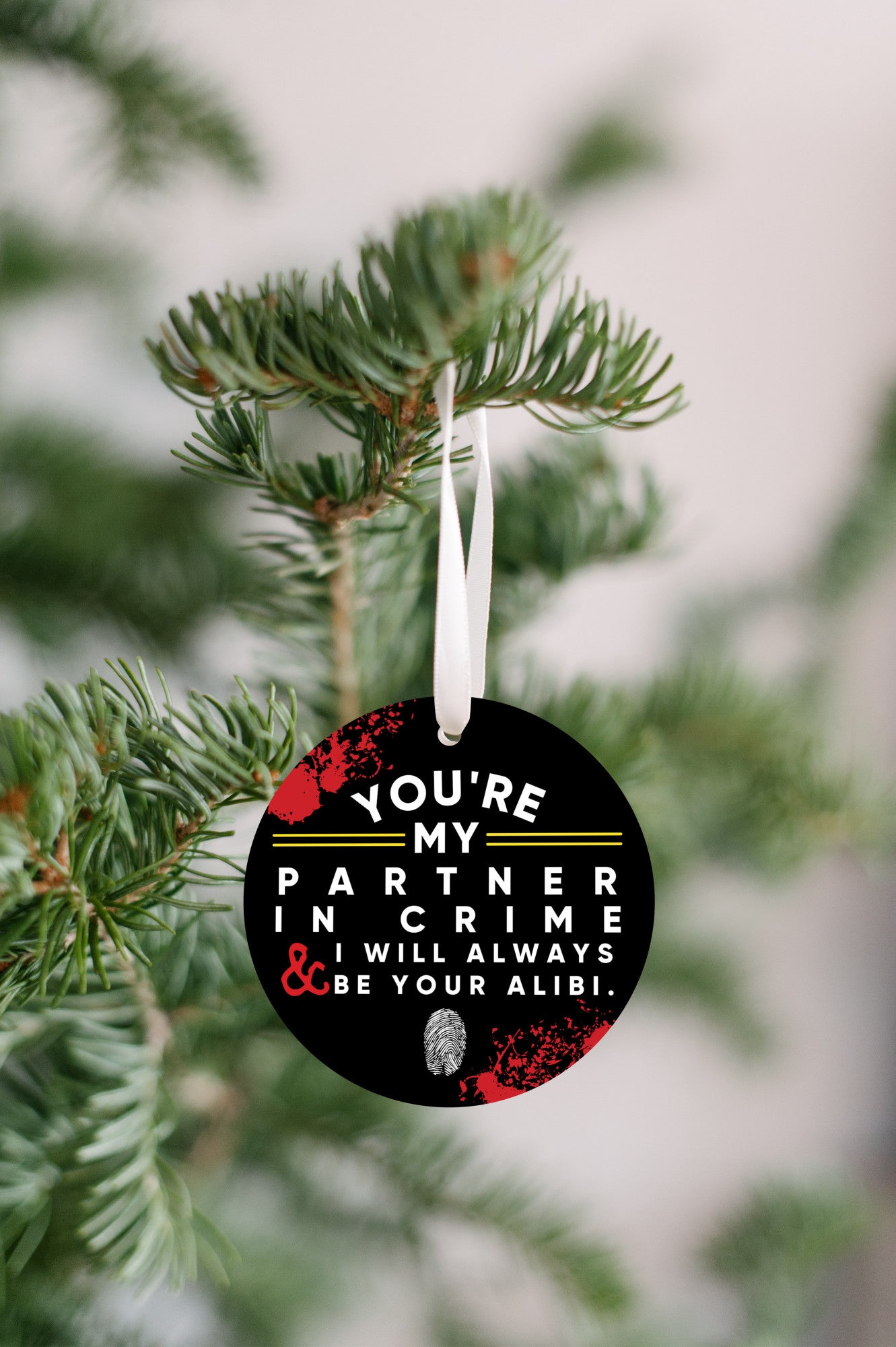 True Crime Friendship Ornament