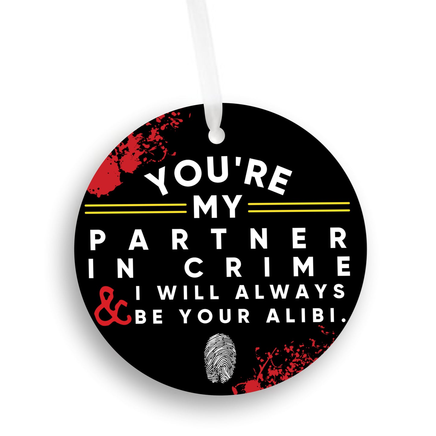True Crime Friendship Ornament