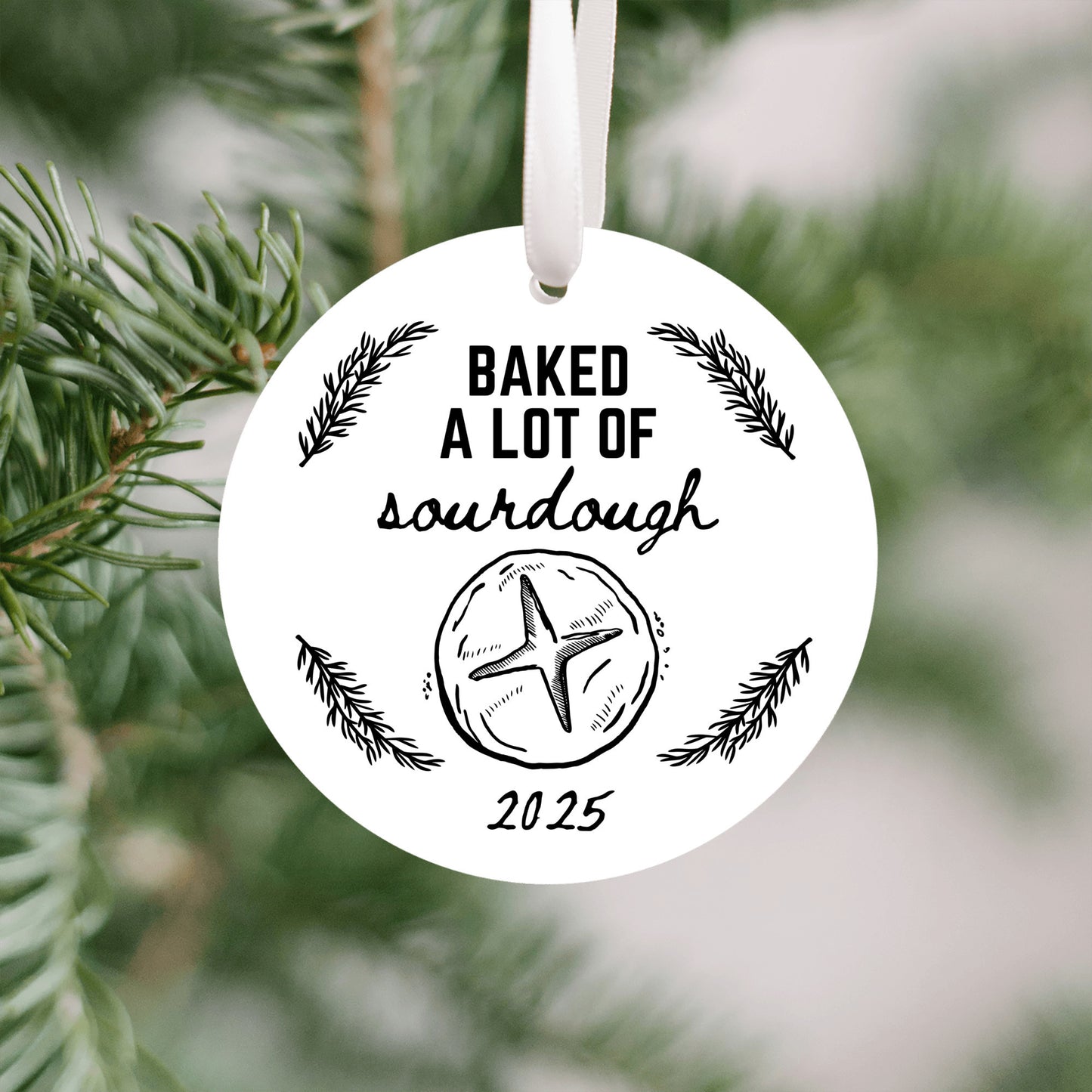 Baked A lot of Sourdough Ornament Doodles