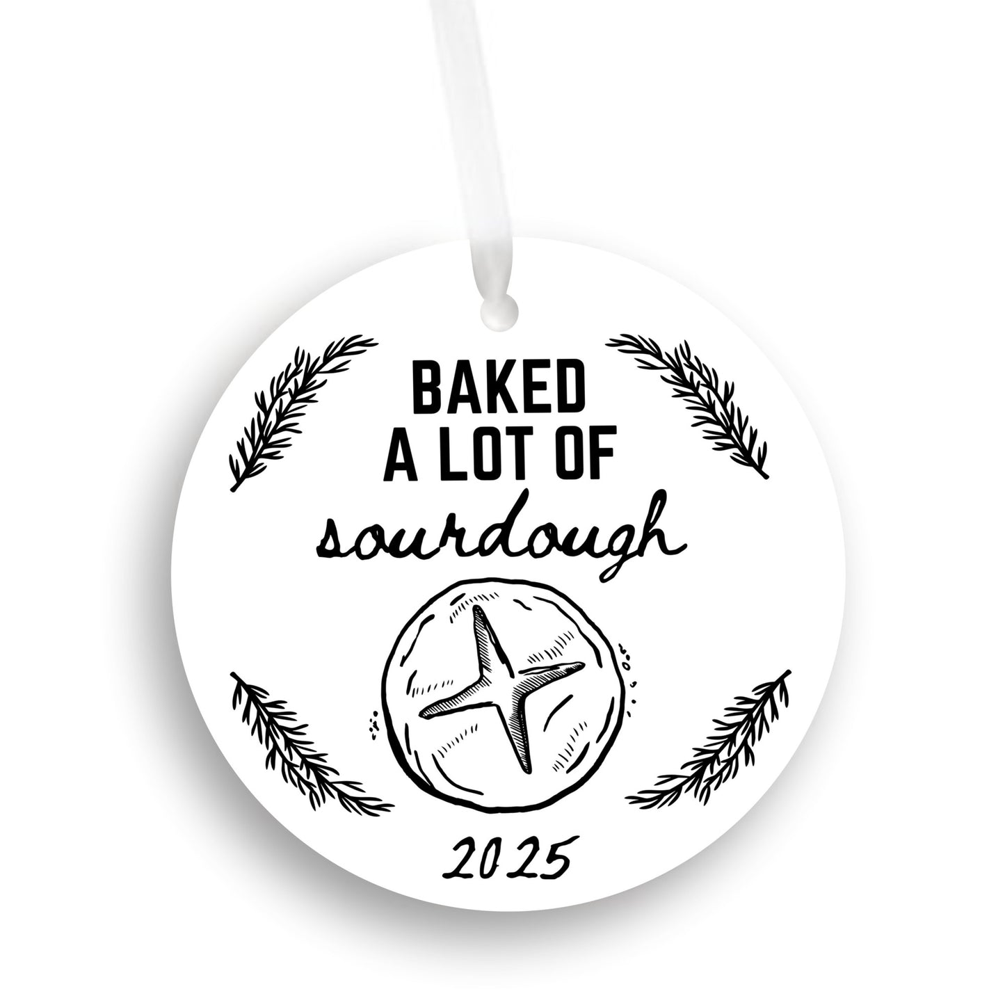 Baked A lot of Sourdough Ornament Doodles