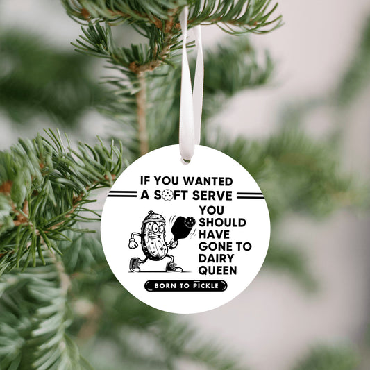 Funny Pickeball Ornament