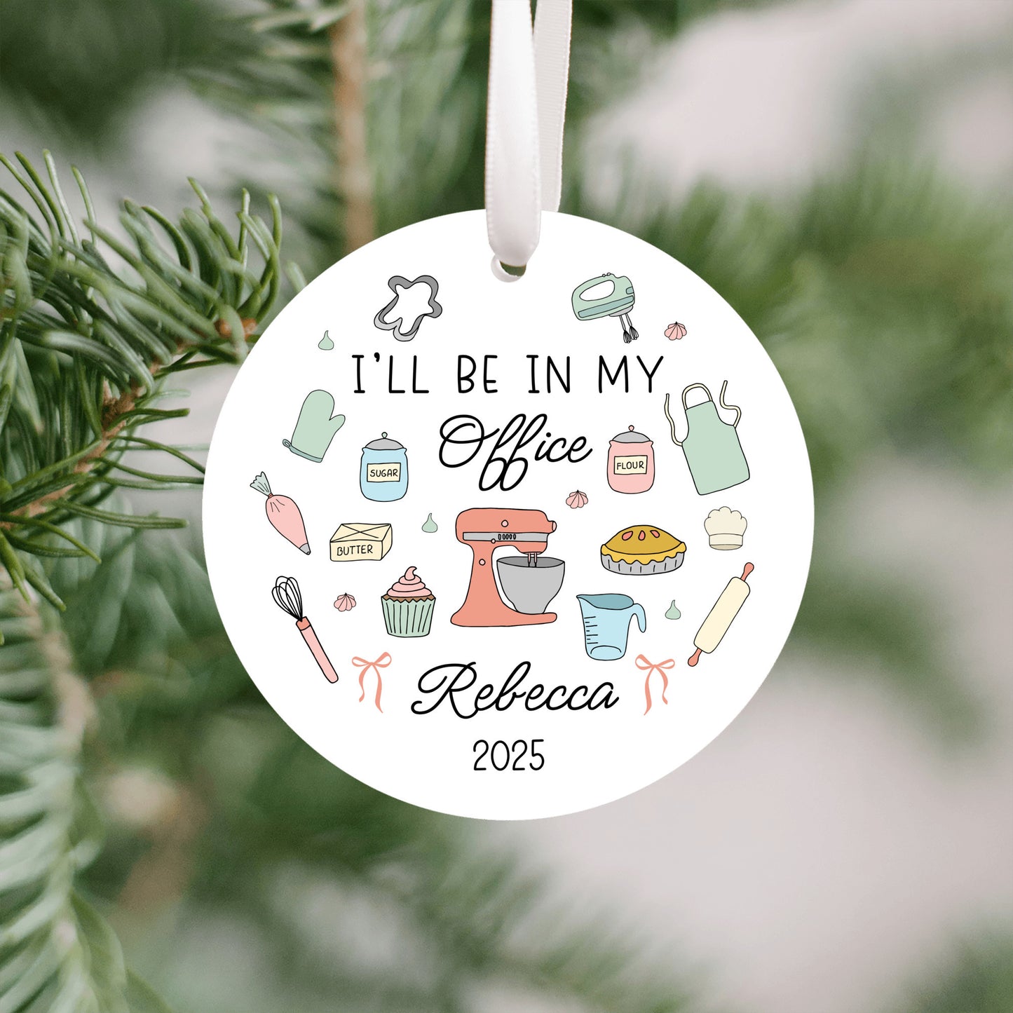 Personalized Baking Ornament