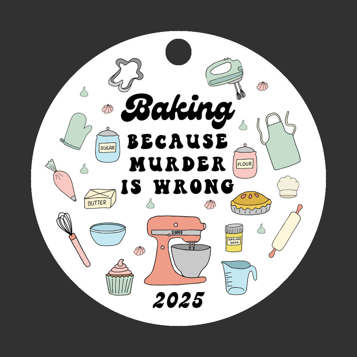 Funny Baking Ornament