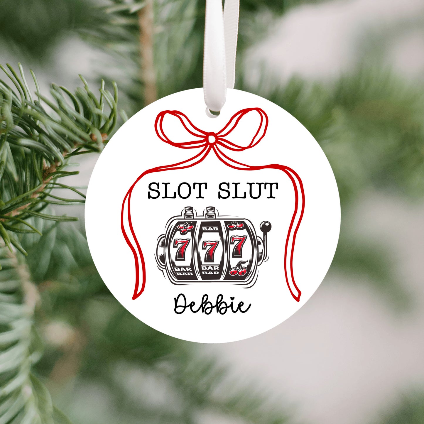 Personalized Casino Ornament