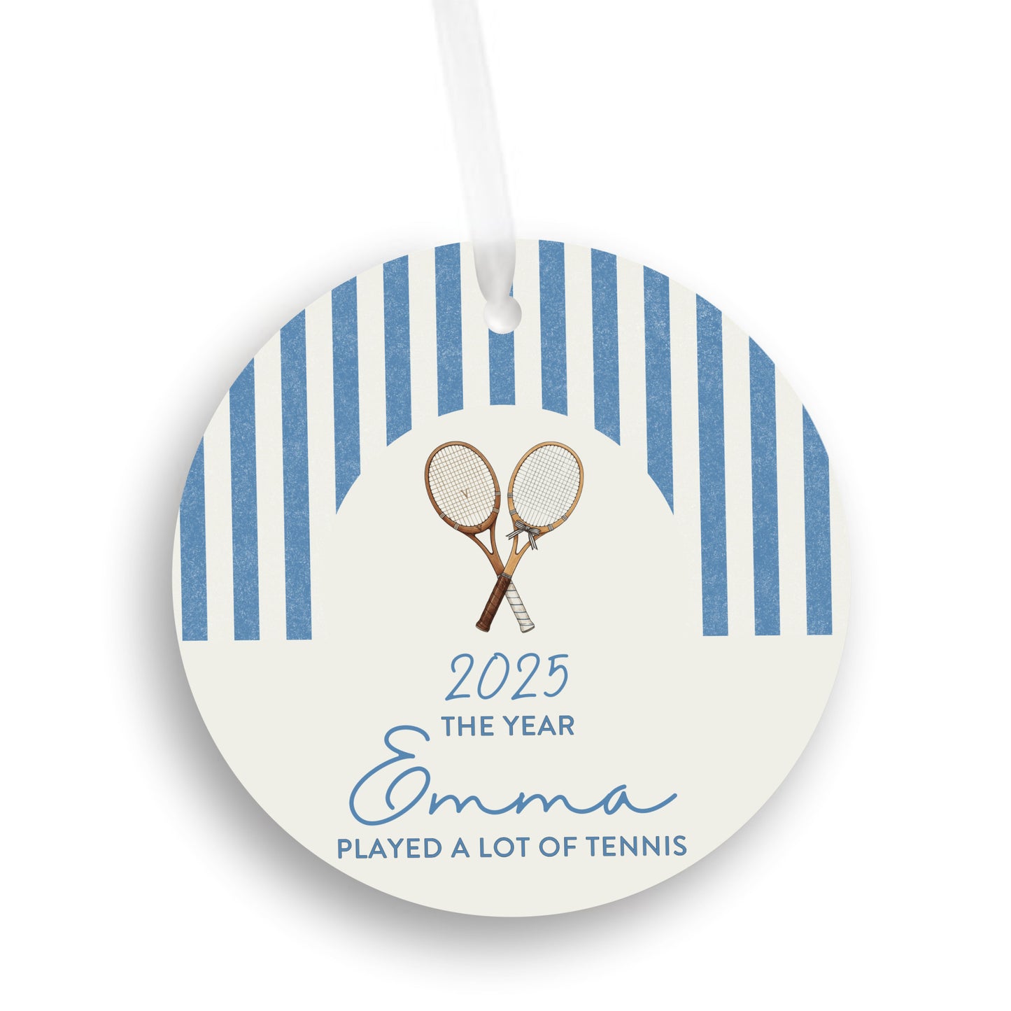 Played A Lot of Tennis Ornament